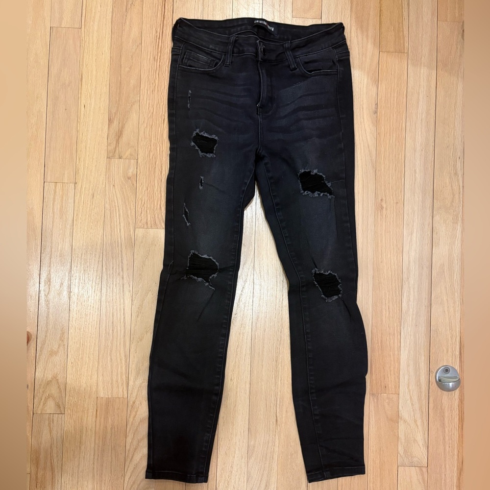Fashion Nova Womens Skinny Jeans - Black